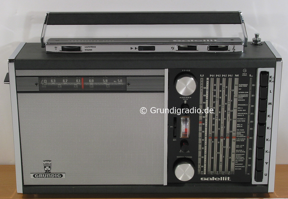 Grundig Satellit 205 Transistor 5000 