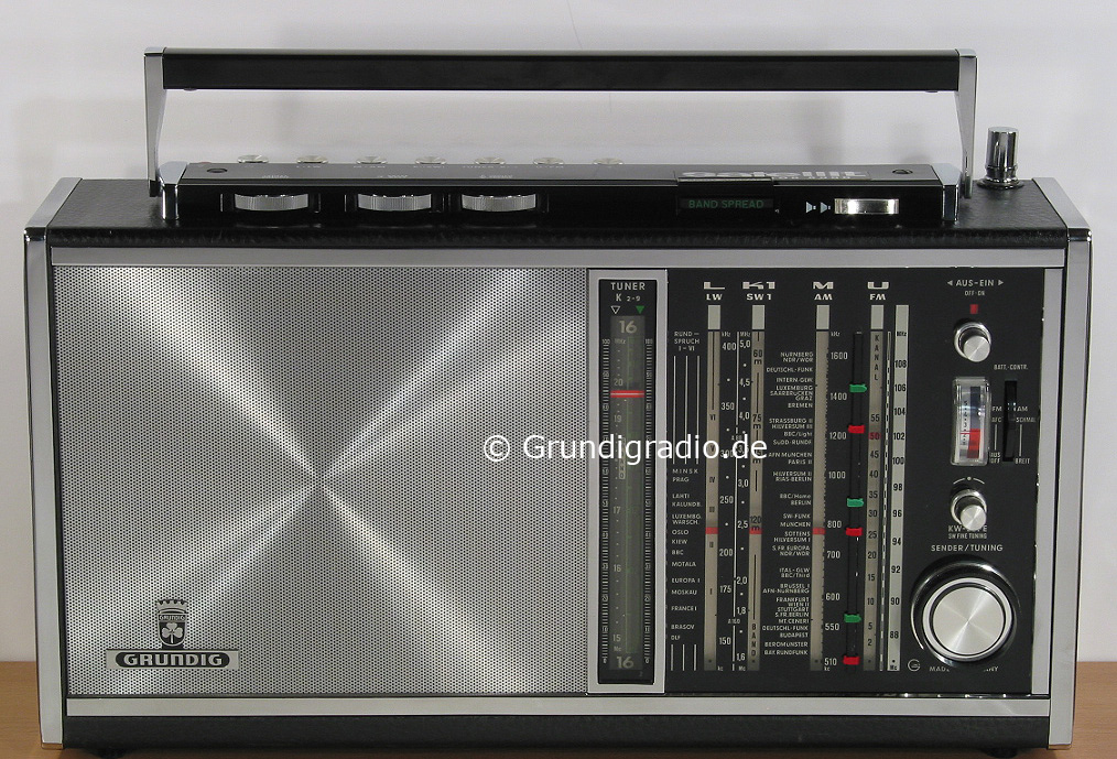 Grundig Satellit 208 Transistor 6000