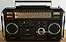 Grundig RR 1140 Brown Edition