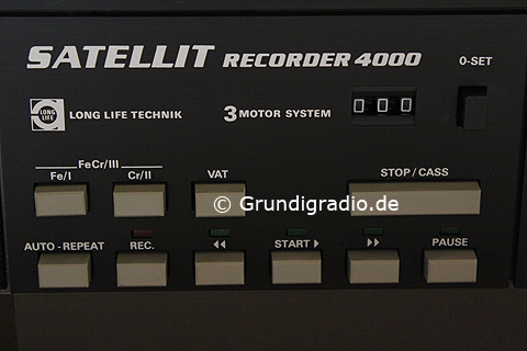 Grundig Satellit 4000 Recorder