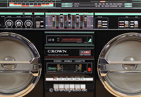 Ghettoblaster Boombox Crown SZ 5000 SL
