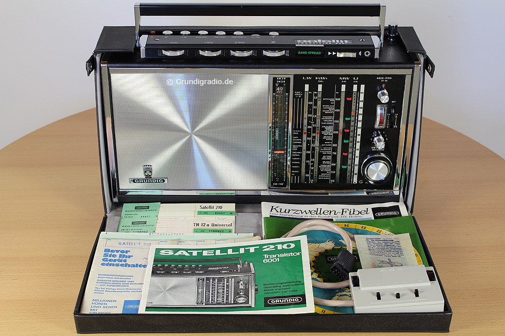 Weltempfnger Grundig Satellit 210 Transistor 6001