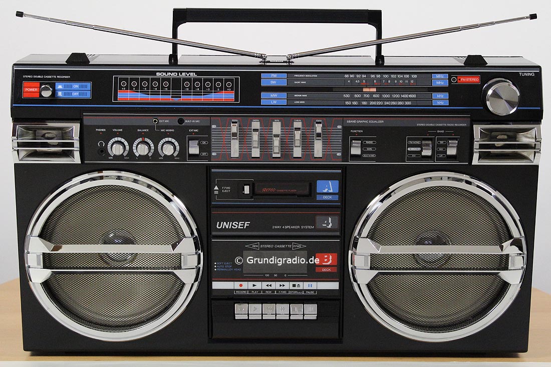 Ghettoblaster Boombox UNISEF SZ 5000 SL