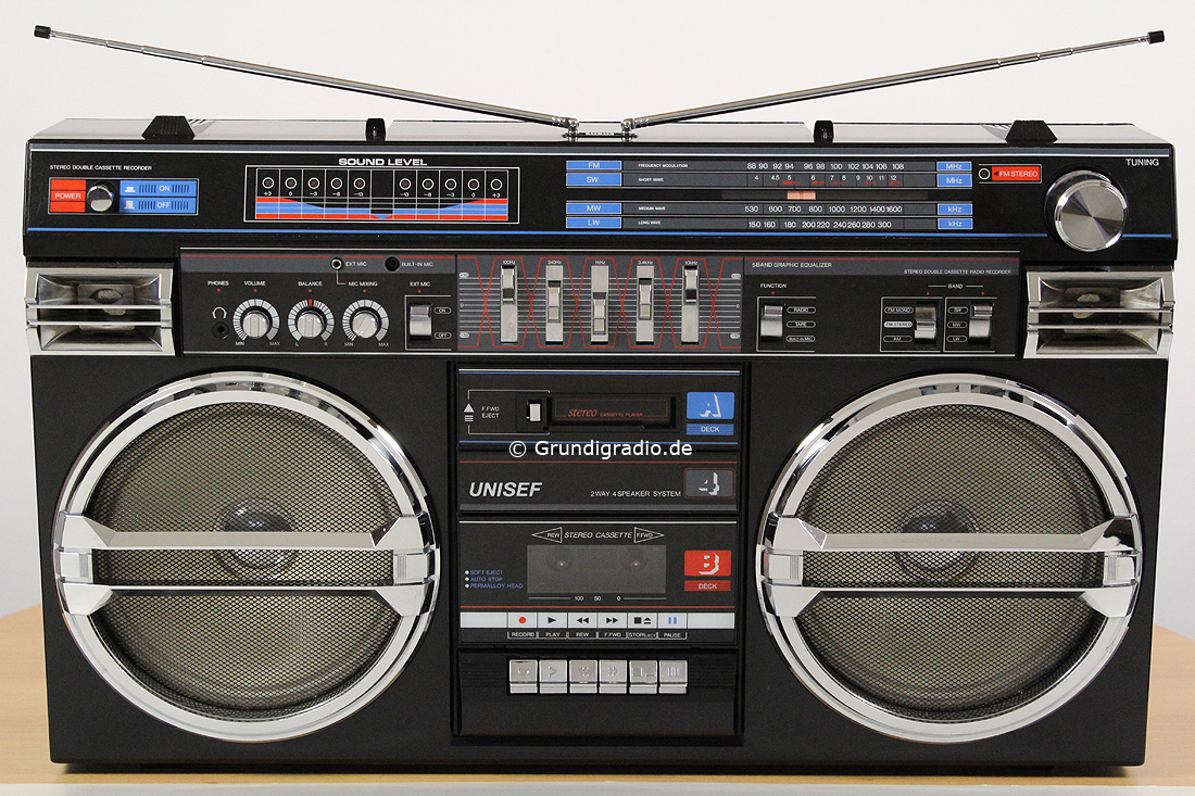 Ghettoblaster Boombox UNISEF SZ 5000 SL