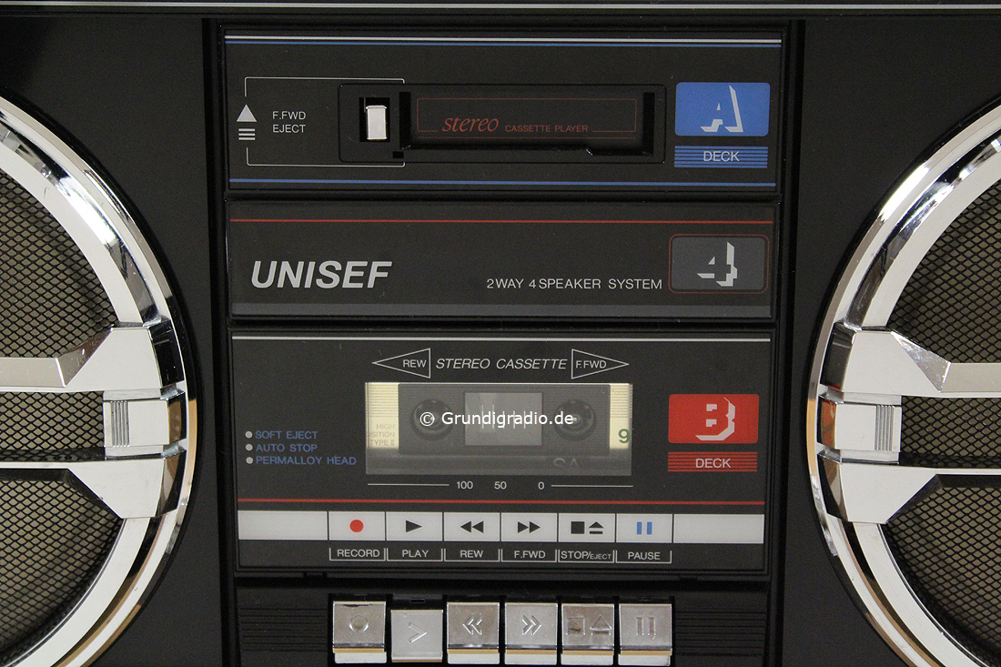 Ghettoblaster Boombox UNISEF SZ 5000 SL