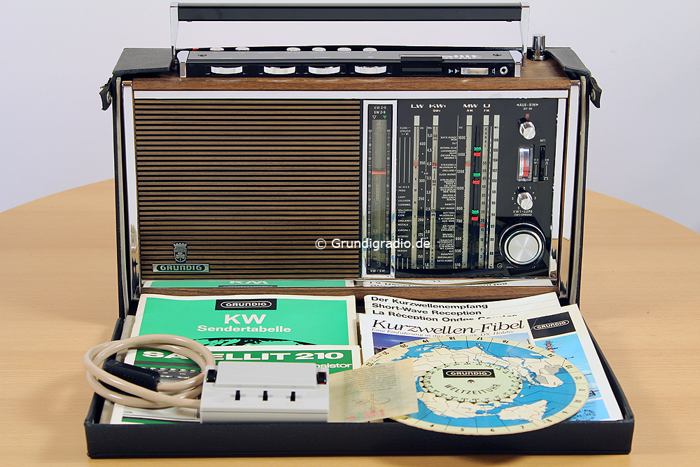 Kofferradio Grundig Satellit 210 Transistor 6001