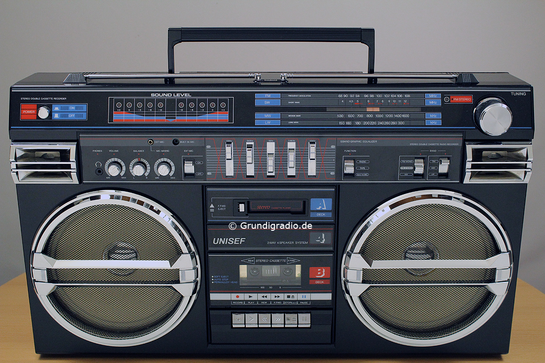 Ghettoblaster Boombox UNISEF SZ 5000 SL