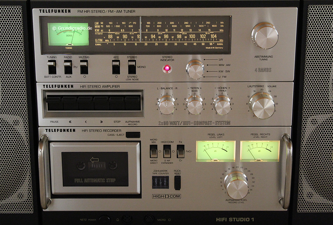 Kompaktanlage Telefunken Hifi Studio 1 M