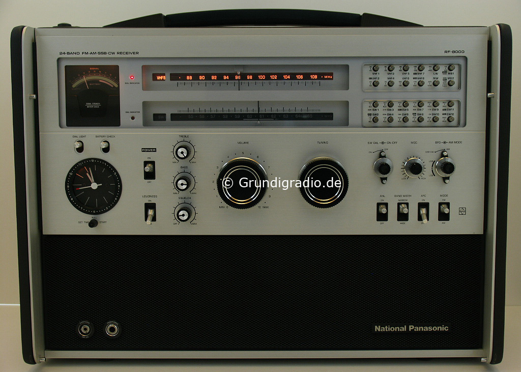National Panasonic RF-8000Silver Edition