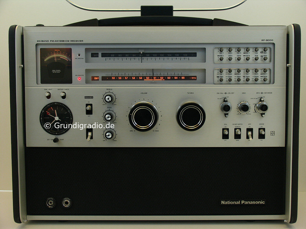 National Panasonic RF-8000 Silver Edition