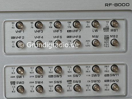 National Panasonic RF-8000 Silver Edition
