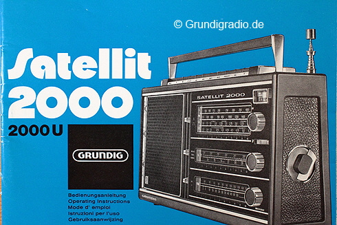 Kofferradio Grundig Satellit 2000 Weltempfnger