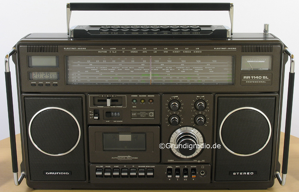 Grundig Stereorecorder RR 1140 SL Professional