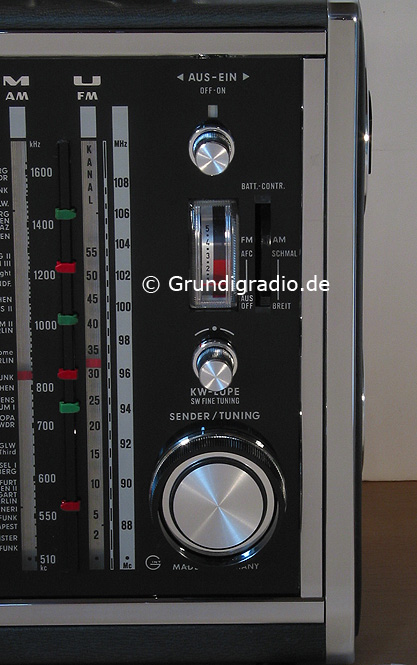 Grundig Satellit 208 Transistor 6000